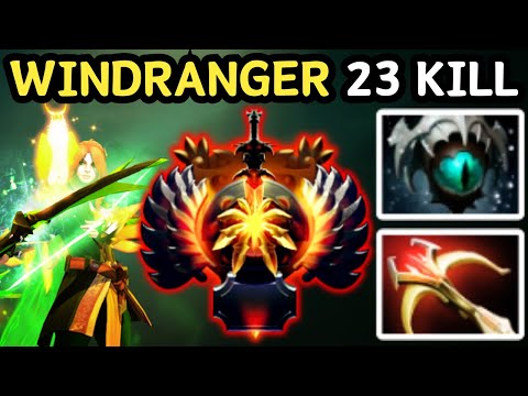 🔥 WINDRANGER = IMBA 23-KILL SNIPING MACHINE | DOTA 2 🔥