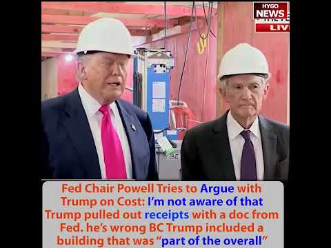 Fed Chair Powell Argue Cost: I'm not aware, Trump receipts; Blair: THEIR numbers from THEIR forms