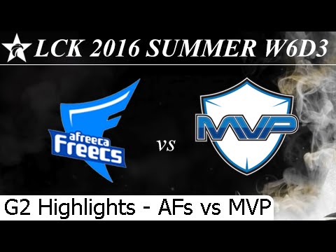 AFs vs MVP Game 2 Highlights 29/06/2016 - LCK Summer 2016 W6D3M3 Afreeca Freecs vs MVP