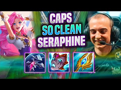 CAPS IS SO CLEAN WITH SERAPHINE! - G2 Caps Plays Seraphine Mid vs Talon! | Season 2022