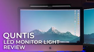 Quntis LED Monitor Light Review