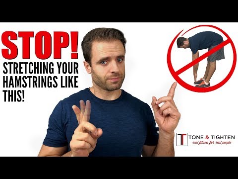 How to stretch out tight hamstrings - Better results! Video