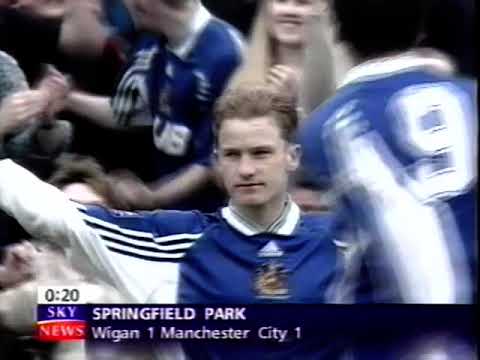 Wigan Athletic v Manchester City Div 2 P/Off SF 1st Leg 15-05-1999