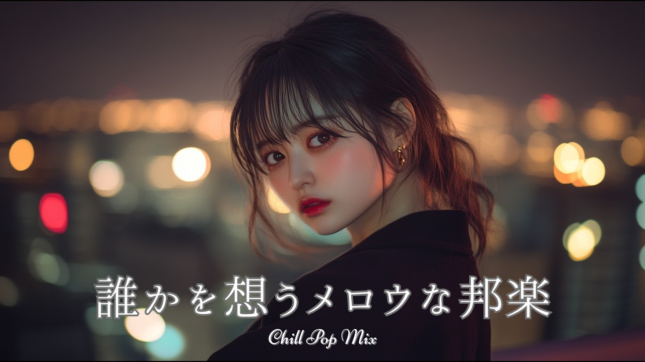 【邦楽 playlist】夜に聴きたい♪誰かを想うメロウなチルポップ｜チルポップ｜女性ボーカル｜チルタイム／リラックス／ストレス解消／作業用BGM
