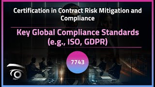 Key Global Compliance Standards (e.g., ISO, GDPR) | Exclusive Lesson