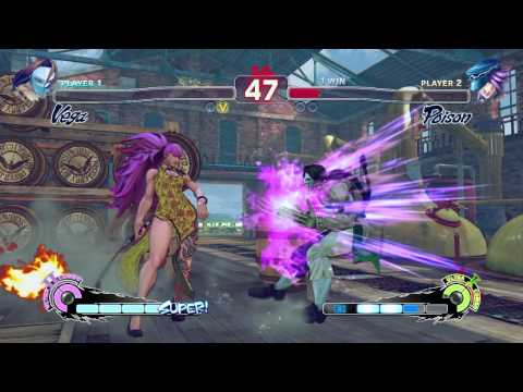 USF4: Ludovic (Poison) VS Ogyawn (Vega)
