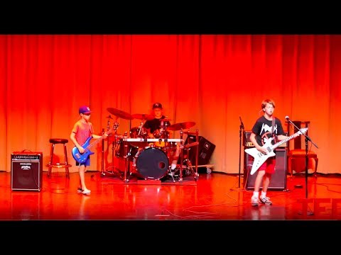 Instant fame: Kids form Metallica cover-band | Hammerhedd: Henry, Eli and Abe Ismert | TEDxYouth@KC
