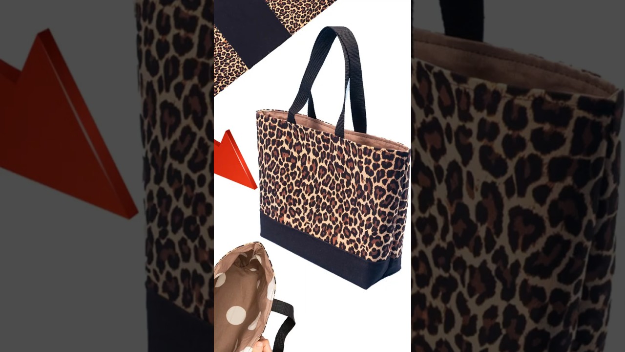 Trendy Tote Bag in 15 minutes! Miarti👜✂️