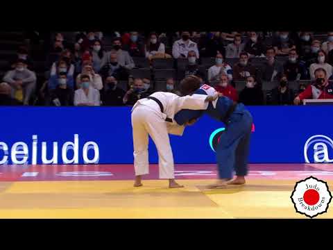 Amandine Buchard vs. Ai Shishime - U52 Womens Judo Grand Slam Paris 2022