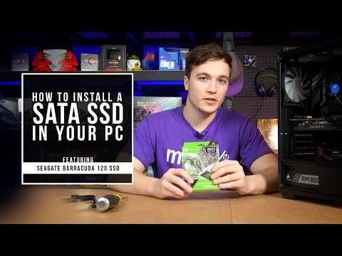 How to Install a SATA SSD in Your PC featuring Seagate BarraCuda 120 SSD