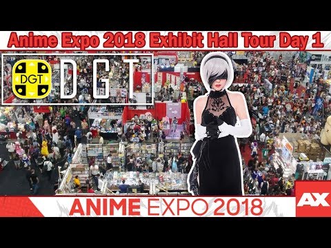 Anime Expo 2018 Exhibit Hall Tour Day 1
