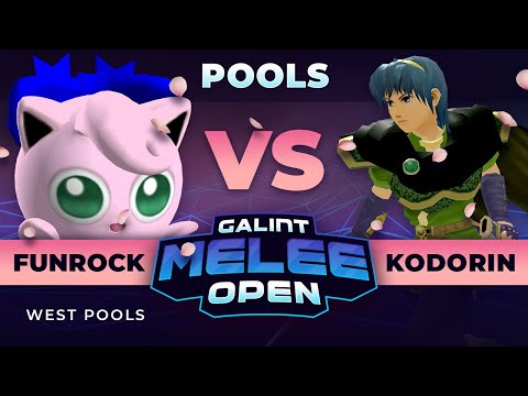 Galint Melee Open: Spring Edition - FunRock (Jigglypuff) vs KoDoRiN (Marth) - WC Pools