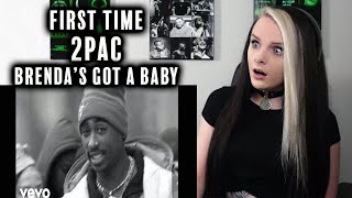 FIRST TIME Listening to 2PAC - Brenda&#39;s Got A Baby REACTION