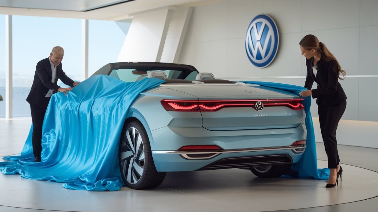 Volkswagen Arteon Convertible Unveiled – A Stunning Futuristic Design