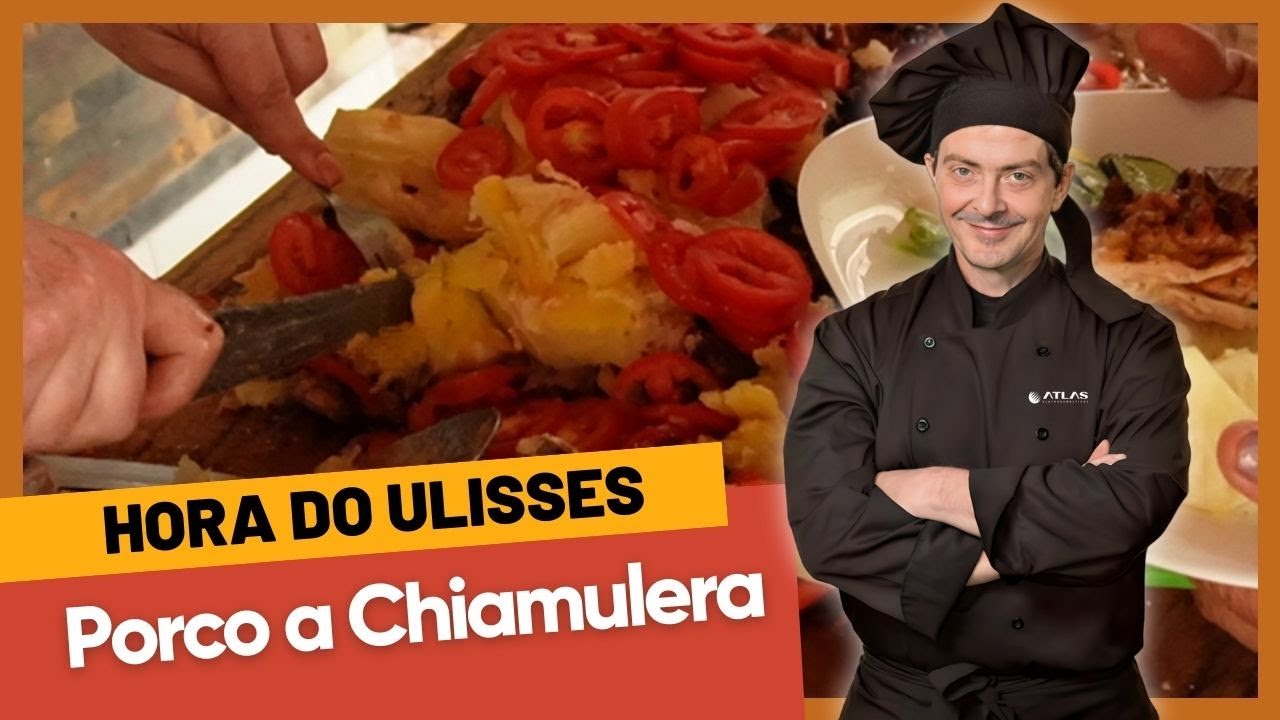 Hora do Ulisses - Receita de Porco à Chiamulera (Porco Pizza)