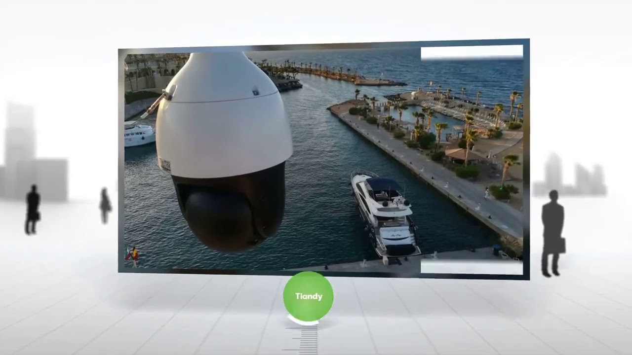 TIANDY فقط مع IP camera افضل كاميرا