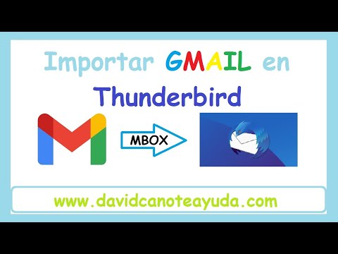 💻 Cómo importar Gmail en Thunderbird de forma gratuita al formato .mbox 📧