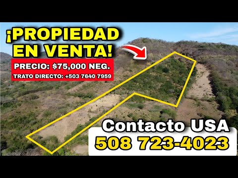 VENTA DE TERRENO EN EL SALVADOR, SANTA ISABEL ISHUATÁN $11,500 POR MANZANA