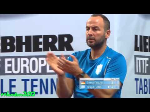 Dimitrij Ovtcharov vs Gionis Panagiotis/Table tennis
