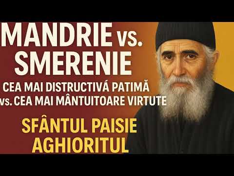 Mândrie vs. Smerenie – Cea mai distructivă patimă vs. cea mai mântuitoare virtute | Sfântul Paisie