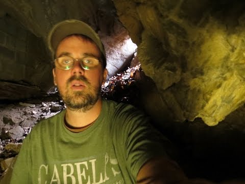 Esplorazione di una miniera d'argento abbandonata, Pequea, PA