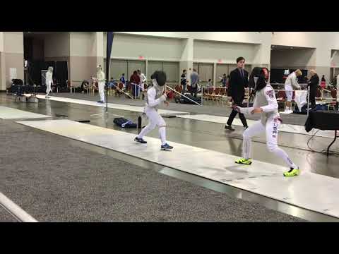 Nov 2019 NAC Y14WF - Eden De La Cruz vs Sophia Shen (Table of 32)