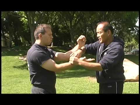 Sifu Dan Inosanto teaching Chi Sao