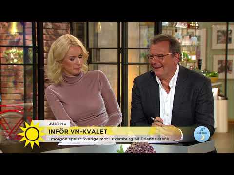 "Sverige har inte spelat VM sedan 2006, så det är dags" - Nyhetsmorgon (TV4)