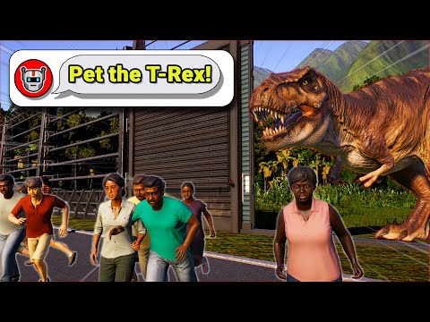 Can AI Engineer a 5-STAR Jurassic World?