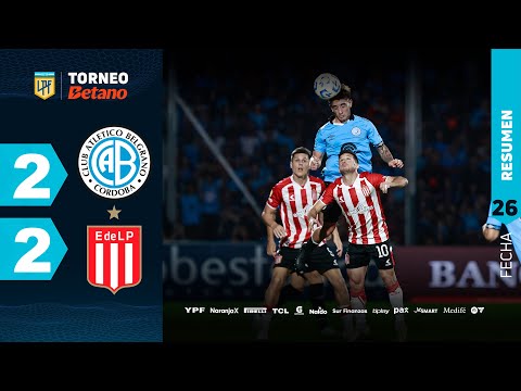BELGRANO 2 - 2 ESTUDIANTES I Resumen del partido | #TorneoBetano 2024