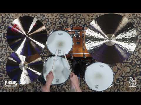 Paiste 17" Signature Steve Jordan Style Hi-Hats - 1084/1248g (SJHH17-1072622A)