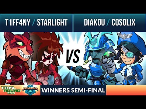 Cosolix & Diakou vs T1FF4NY & Starlight - Winners Semi Final - Final Round 2v2