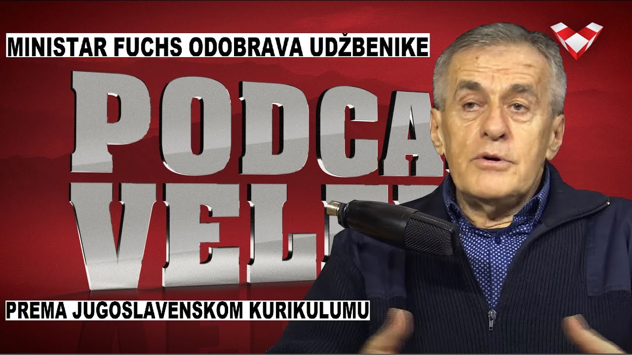 PODCAST VELEBIT – Jurčević: Min. obrazovanja nameće jugoslavensku povijest za obnovu Jugoslavije