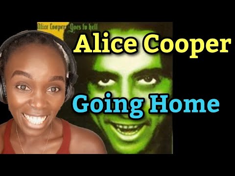 African Girl First Time Hearing Alice Cooper - Going Home (REACTIONS)