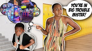 Download lagu Kids SKIP SCHOOL to Have Fun, What Happens Next is Shocking mp3