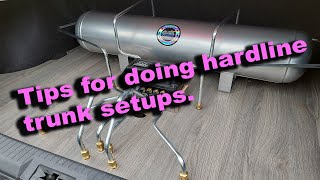 Tips for doing hardline trunk setups.  Intro