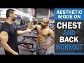 AESTHETIC MODE ON Chest and Back Workout! DAY 5 (Hindi / Punjabi)