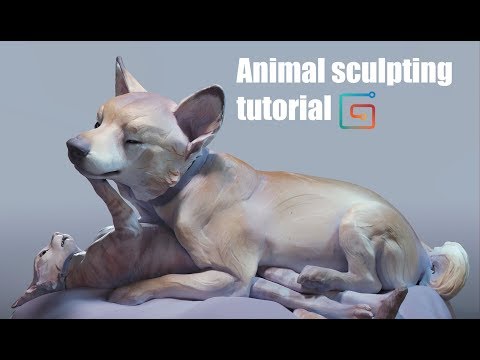Tutorial: Artistic animal CG sculpture Intro