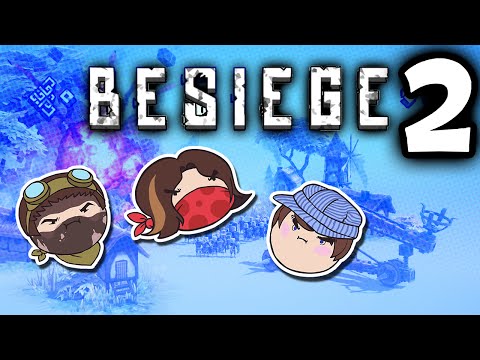 Besiege: We're Halfway There! - PART 2 - Steam Train