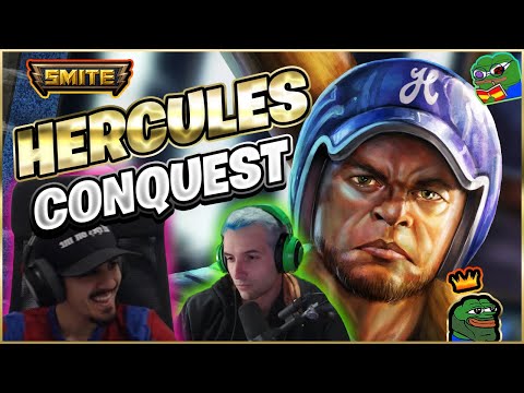 HERCULES, ÚLTIMA PARTIDA ANTES DE LOS CAMBIOS | Julio | Smite Ranked Conquest DuoQ Warchi 💜