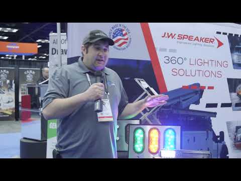 J W  Speaker – Heated LED  Strobe Lights