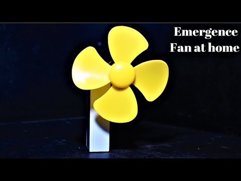 Diy Mini Fan at home Electric Fan Video