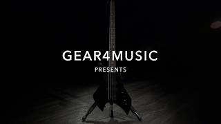 Video thumbnail for Harlem X Bass Guitar, Black | Gear4music demo by Gear4music Guitars