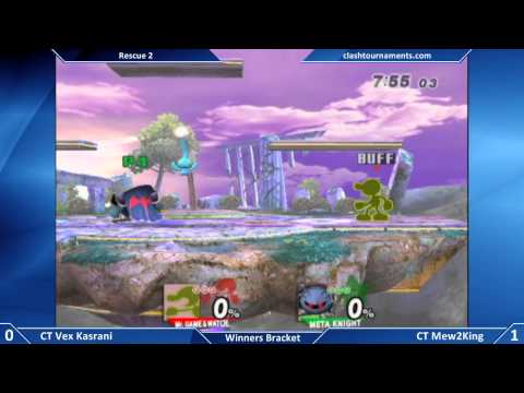 Rescue 2 SSBB - CT Mew2King vs CT Vex
