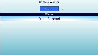 raffles winner demo