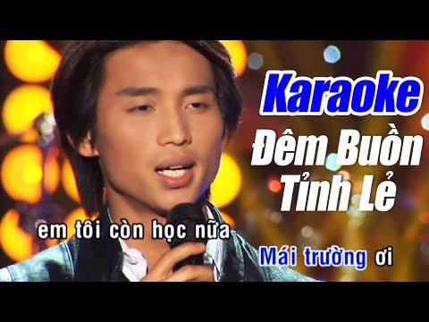 Karaoke Đêm Buồn Tỉnh Lẻ (Tone Nam) - Đan Nguyên Beat Chuẩn