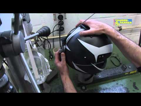 TOURENFAHRER - Enduro-Helme Schlagprüfung beim TÜV Rheinland Köln