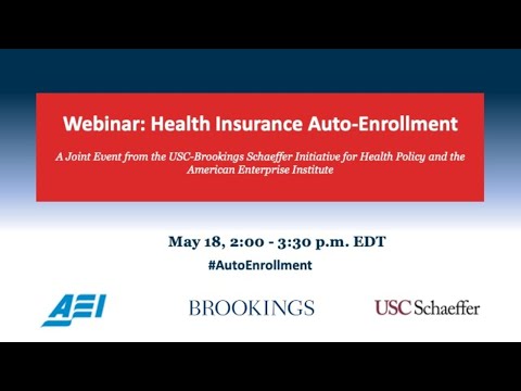 Webinar: Health insurance auto-enrollment 