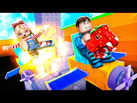 روبلوكس اسرق البرينروت بالطيارة !