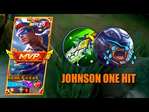 BRUNO ONE HIT BUILD | BRUNO BEST BUILD AND EMBLEM - MLBB